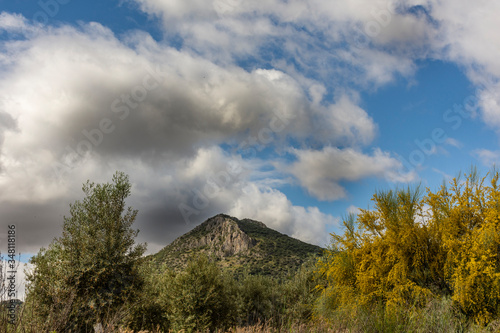vista de La Sierra de El Hacho en Estepa (Sevilla)