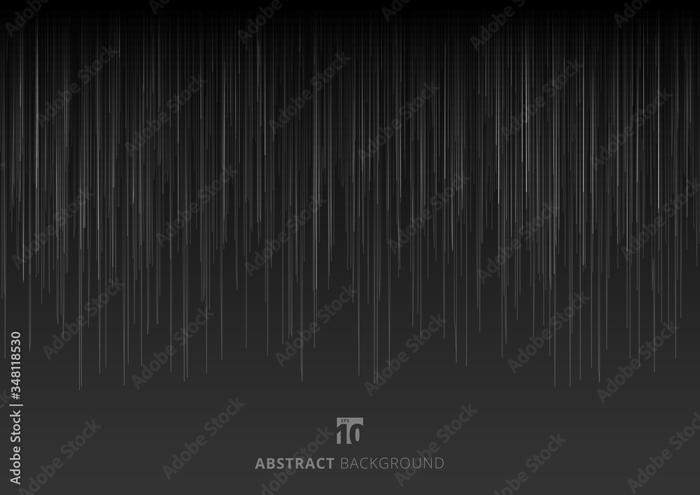 Abstract black background with white vertical lines texture Stock ...