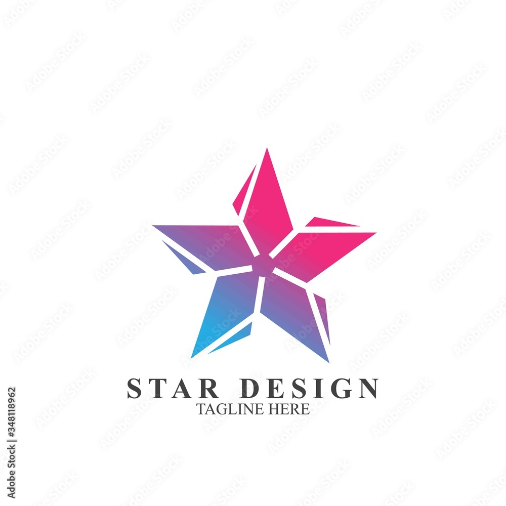 Premium star logo design Premium star logo design