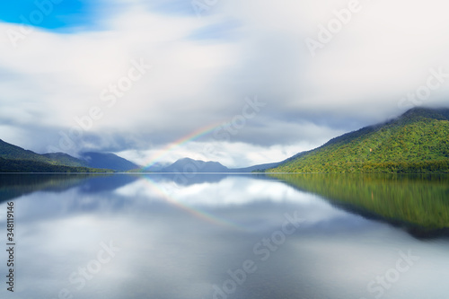 Lake Kaniere, West Coast, South Island, New Zealand.