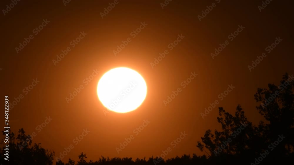 Evening Sun over Berlin and Brandenburg from May 11, 2020, Germany Evening Sun over Berlin and Brandenburg from May 11, 2020, Germany