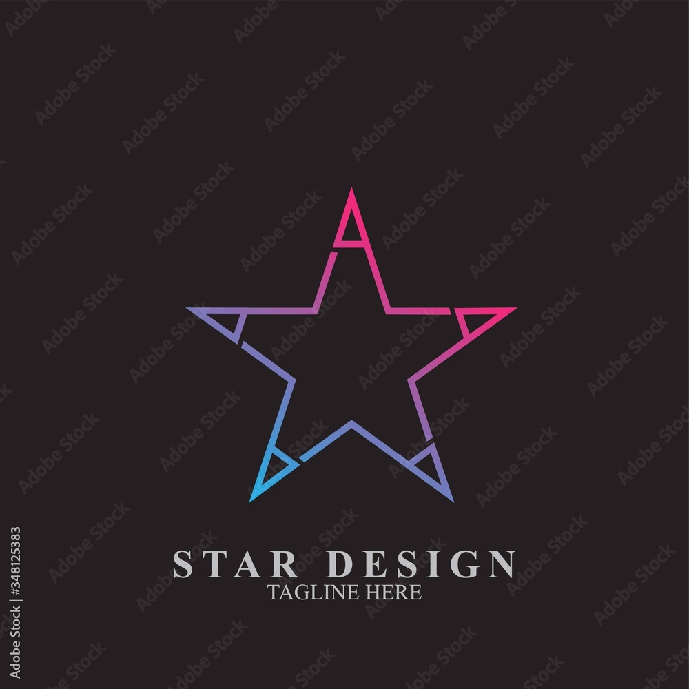 Premium star logo design Premium star logo design