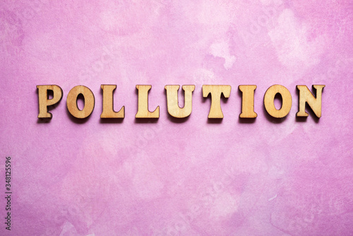 Pollution text view