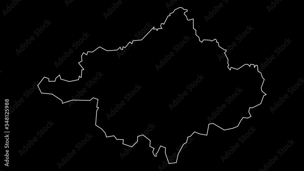 Szabolcs Szatmar Berg Hungary map outline animation Szabolcs Szatmar Berg Hungary map outline animation