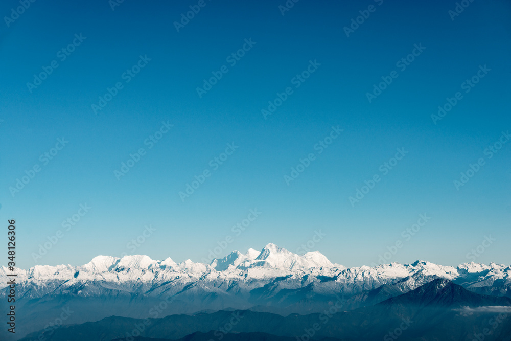 Himalayan mountains of Nepal