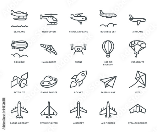 Aircraft Icons.