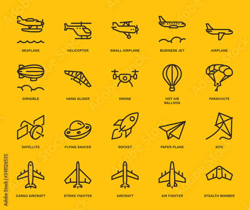 Aircraft Icons.