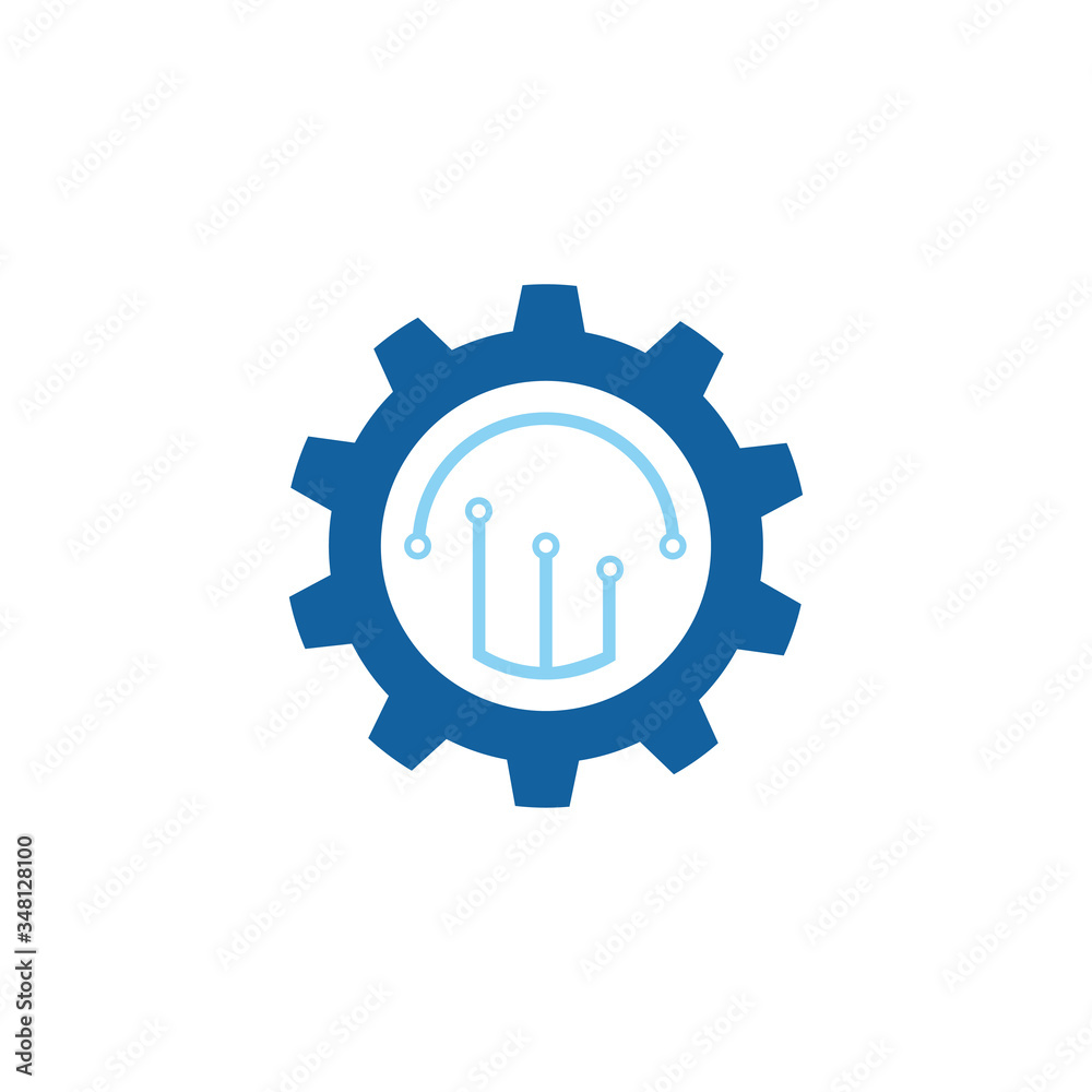 Gear Logo Template vector icon illustration design Gear Logo Template vector icon illustration design