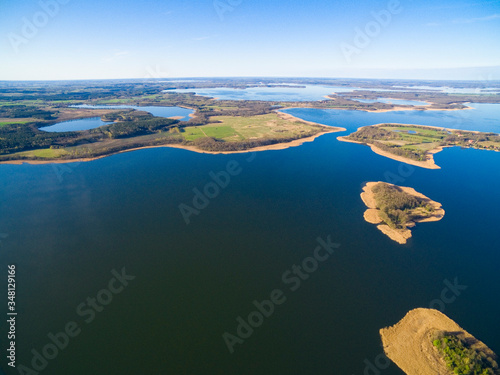 Aerial view of beautiful is...