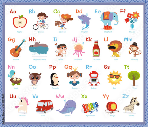 Alphabet for kids
