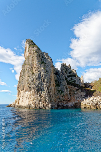 Cruising in the gulf of Orosei, east coast of Sardinia - Italy