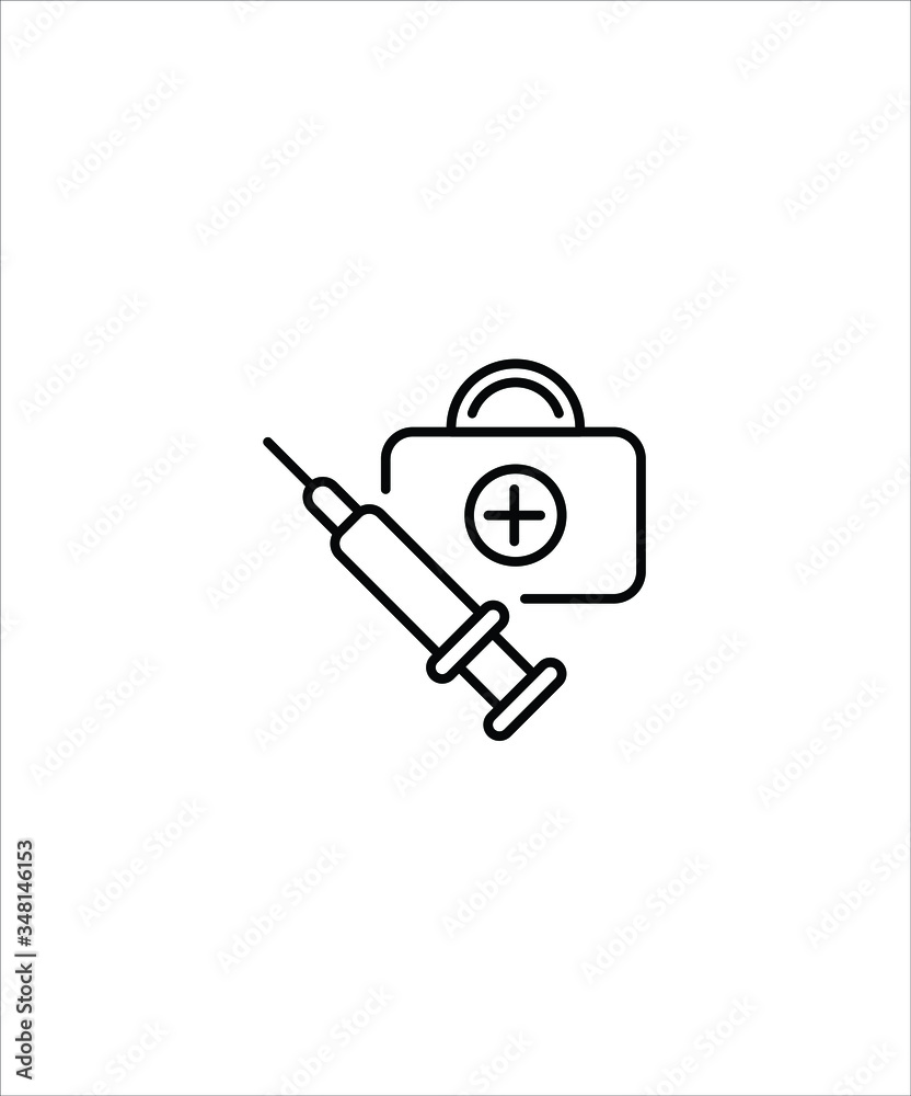 medical icon,vector best line icon,first add icon. medical icon,vector best line icon,first add icon.