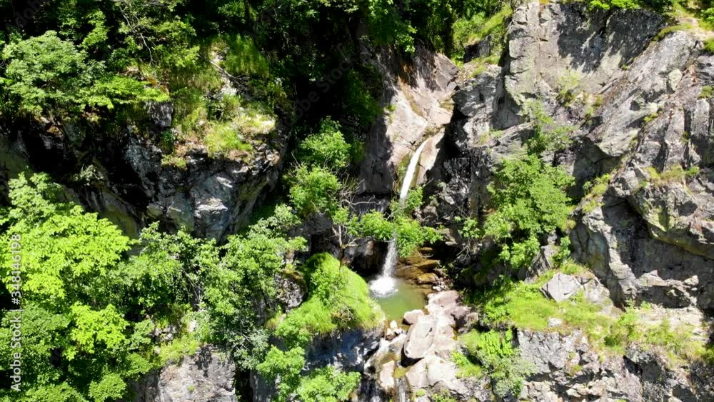 Hiden waterfall in untouched nature near city of Gornji Vakuf in Bosnia and Herzegovina Hiden waterfall in untouched nature near city of Gornji Vakuf in Bosnia and Herzegovina