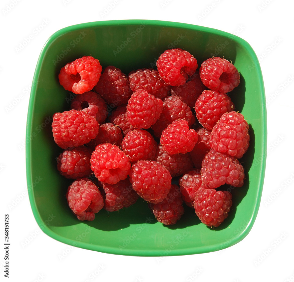 Freshly picked Italian raspberries in a green bowl
Freshly picked Italian raspberries in a green bowl