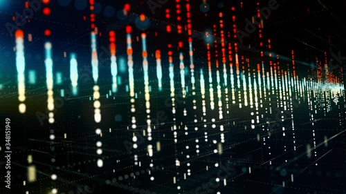Equalizer background  for music audio graphic