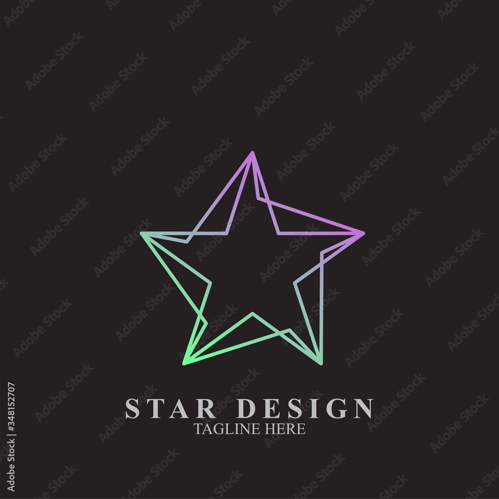 Premium star logo design Premium star logo design