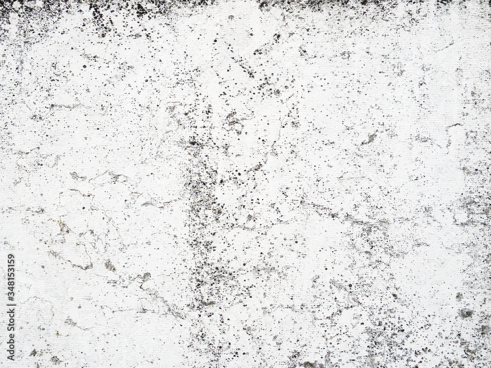 Old white marble texture, with gray spots. Perfect background with space