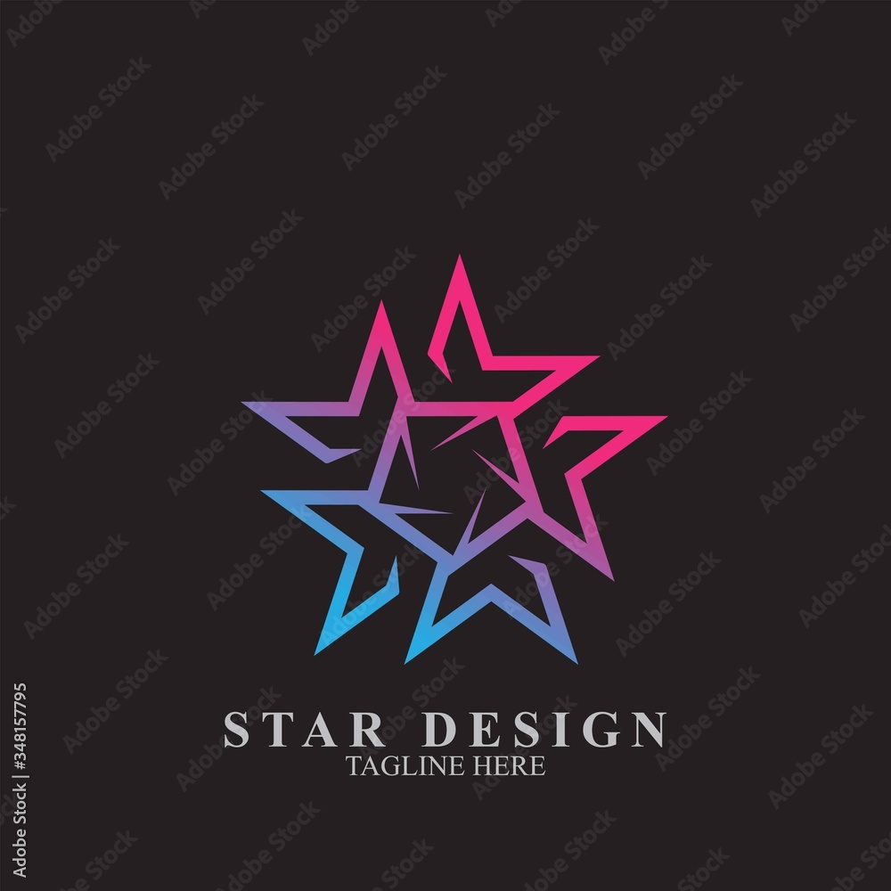 Premium star logo design