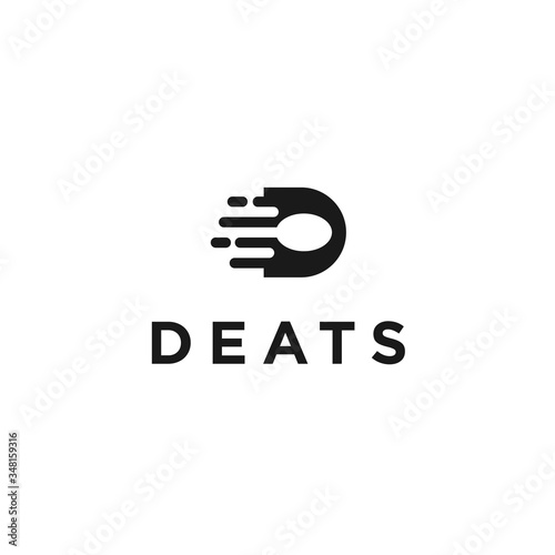 D food logo. food vector