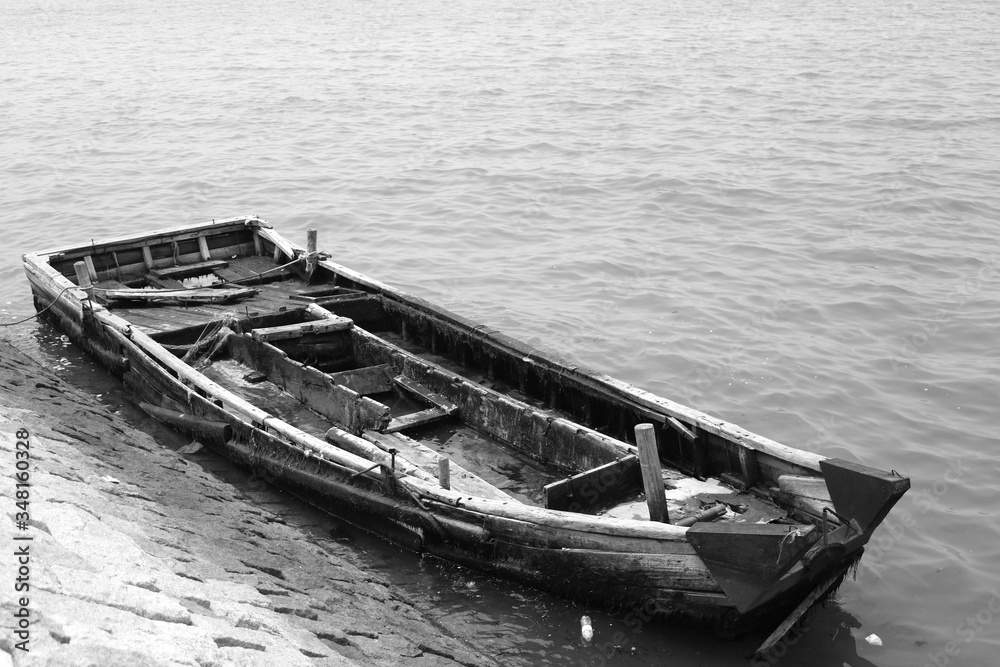 Forgotten fishing boat