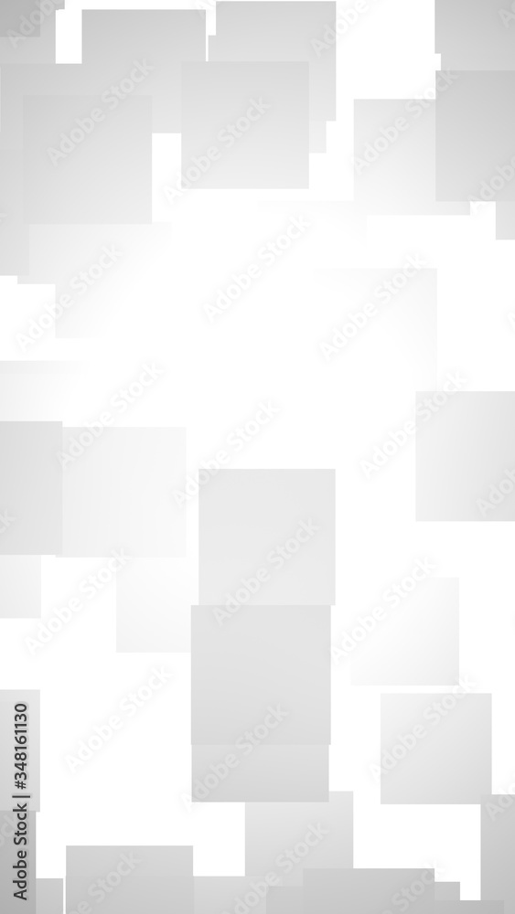 White abstract background. Misty backdrop with grey squares. 3D illustration White abstract background. Misty backdrop with grey squares. 3D illustration