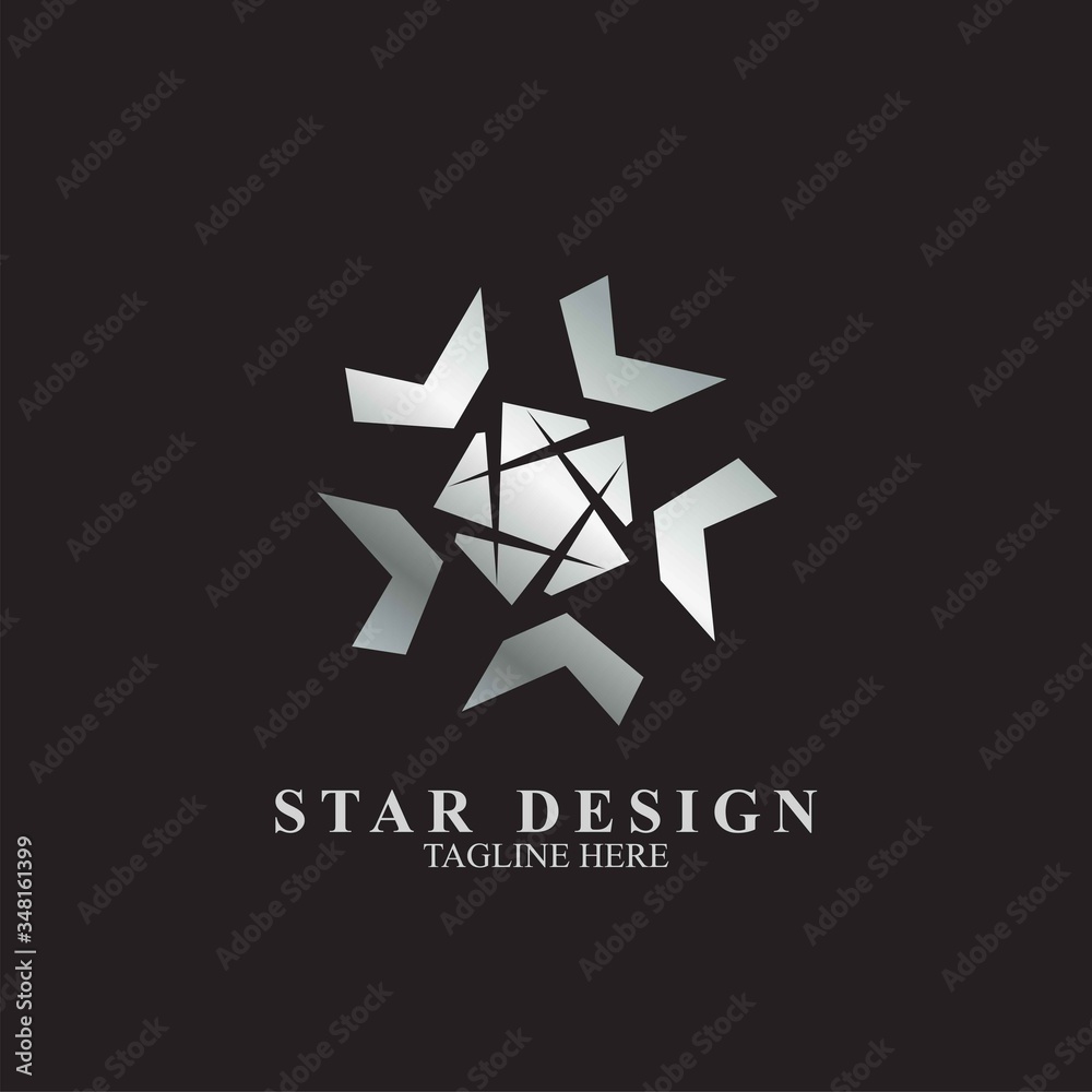 Premium star logo design Premium star logo design