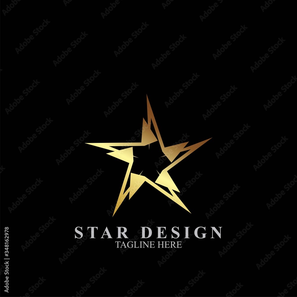 Premium star logo design Premium star logo design