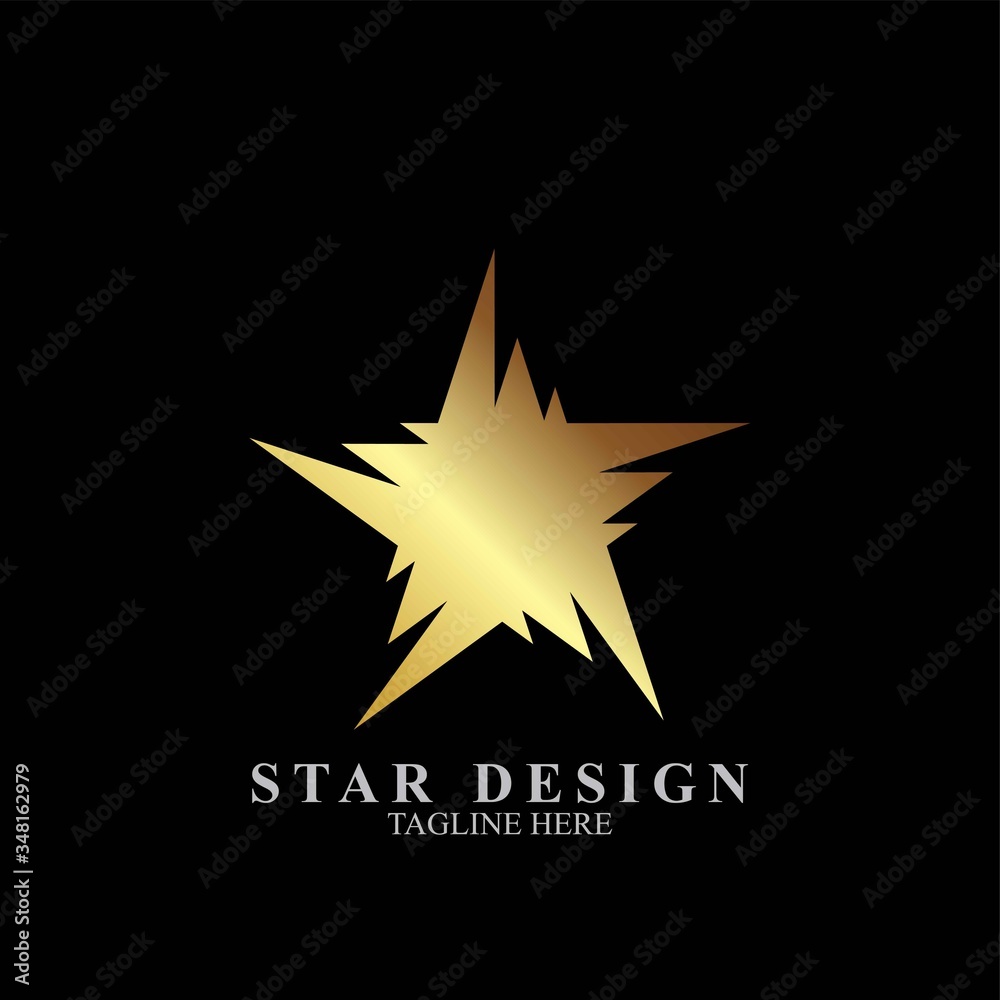 Premium star logo design Premium star logo design