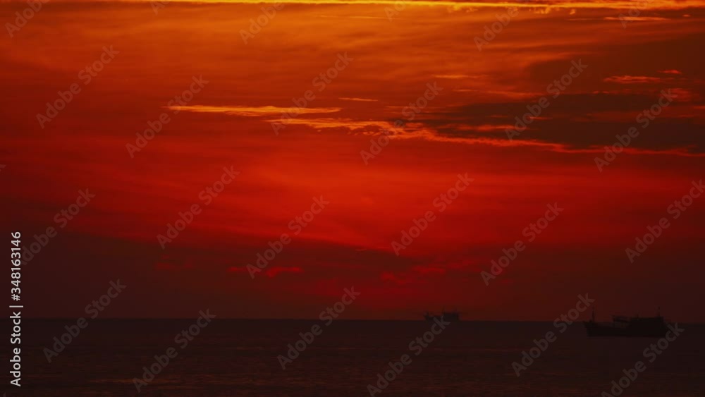 Sunset landscape at Phuket Sunset landscape at Phuket