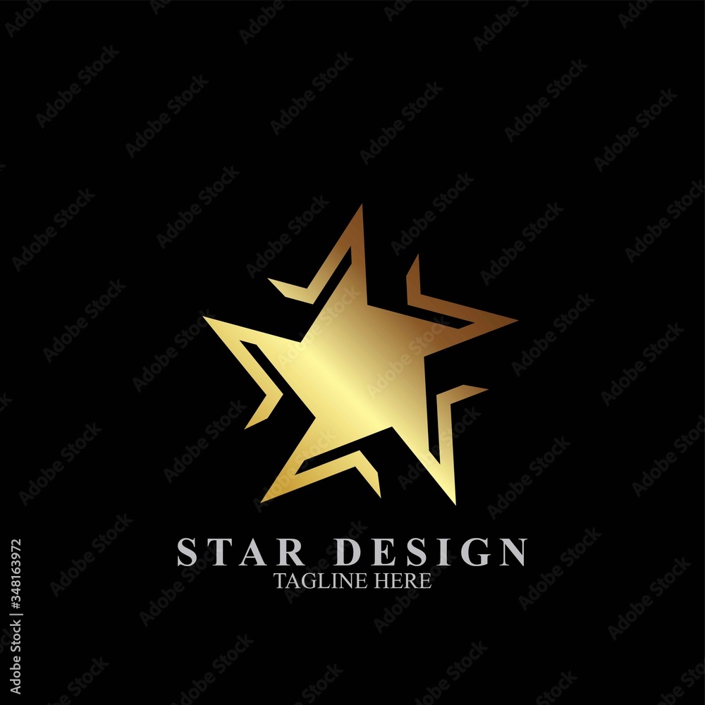 Obraz premium Premium star logo design