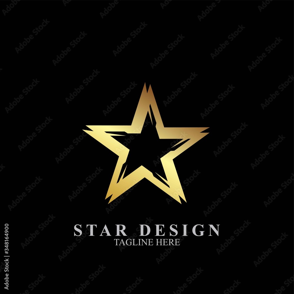 Obraz premium Premium star logo design
