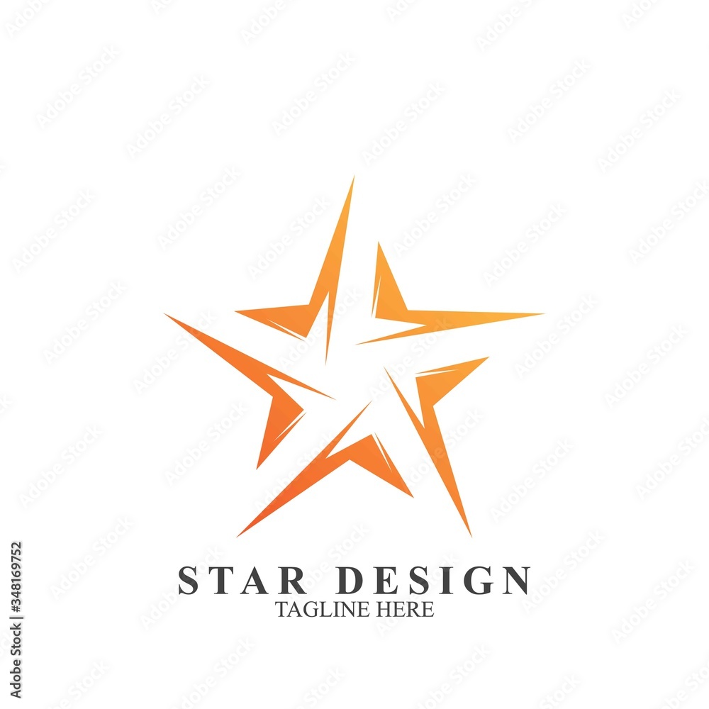 Obraz premium Premium star logo design