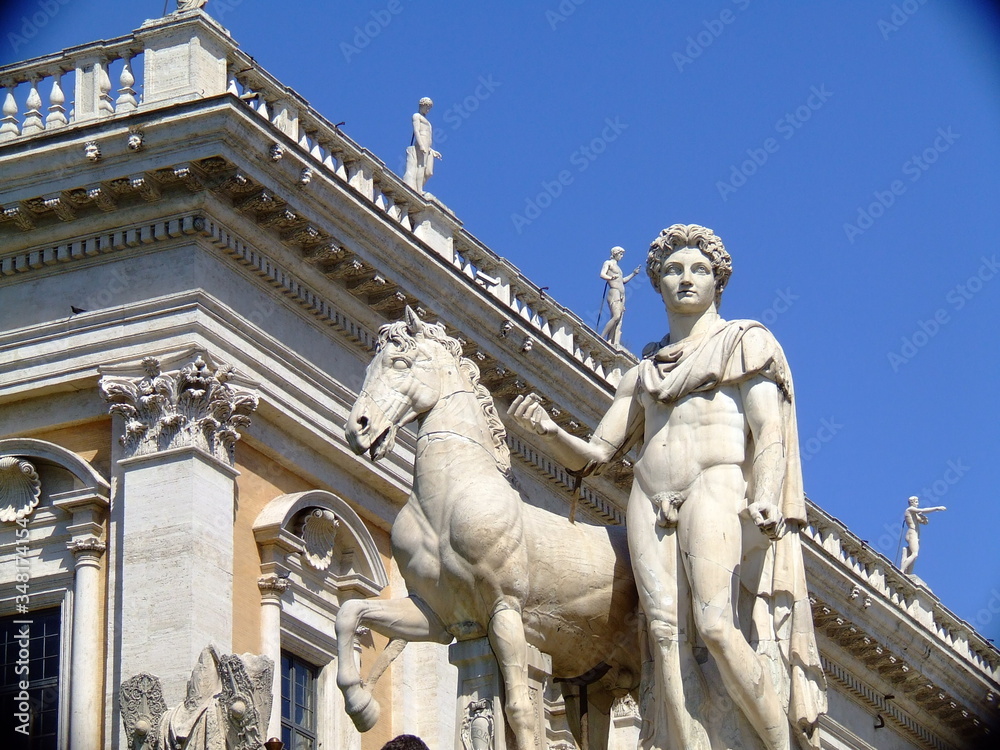 Fototapeta premium Roma centro storico S. Giovanni in Laterano