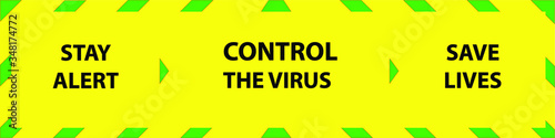 stay alert, control the virus, save lives new nhs message