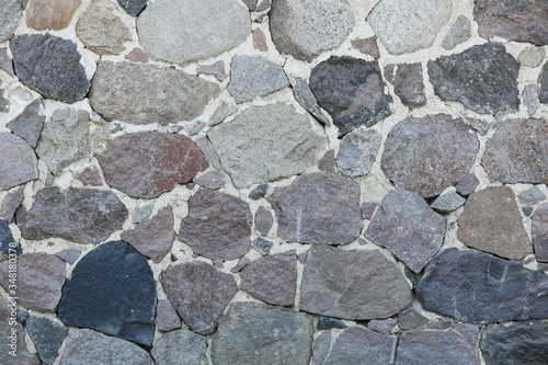 Old stone wall texture. 