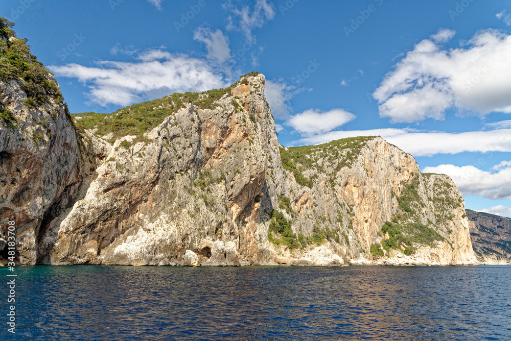 Cruising in the gulf of Orosei, east coast of Sardinia - Italy