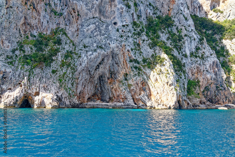 Cruising in the gulf of Orosei, east coast of Sardinia - Italy