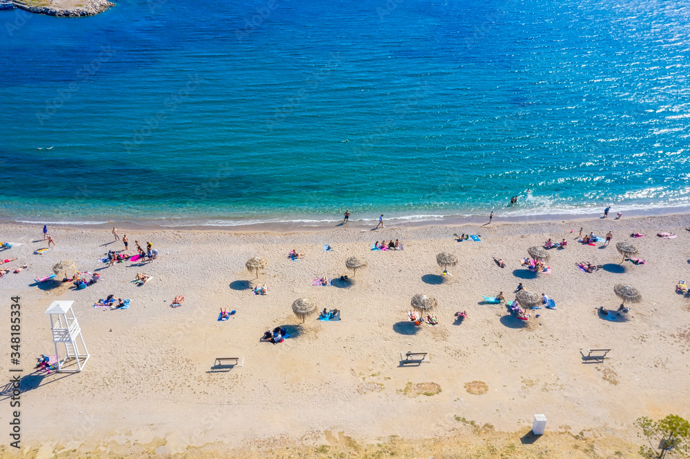 The new beach of Glyfada, Athens Greece The new beach of Glyfada, Athens Greece