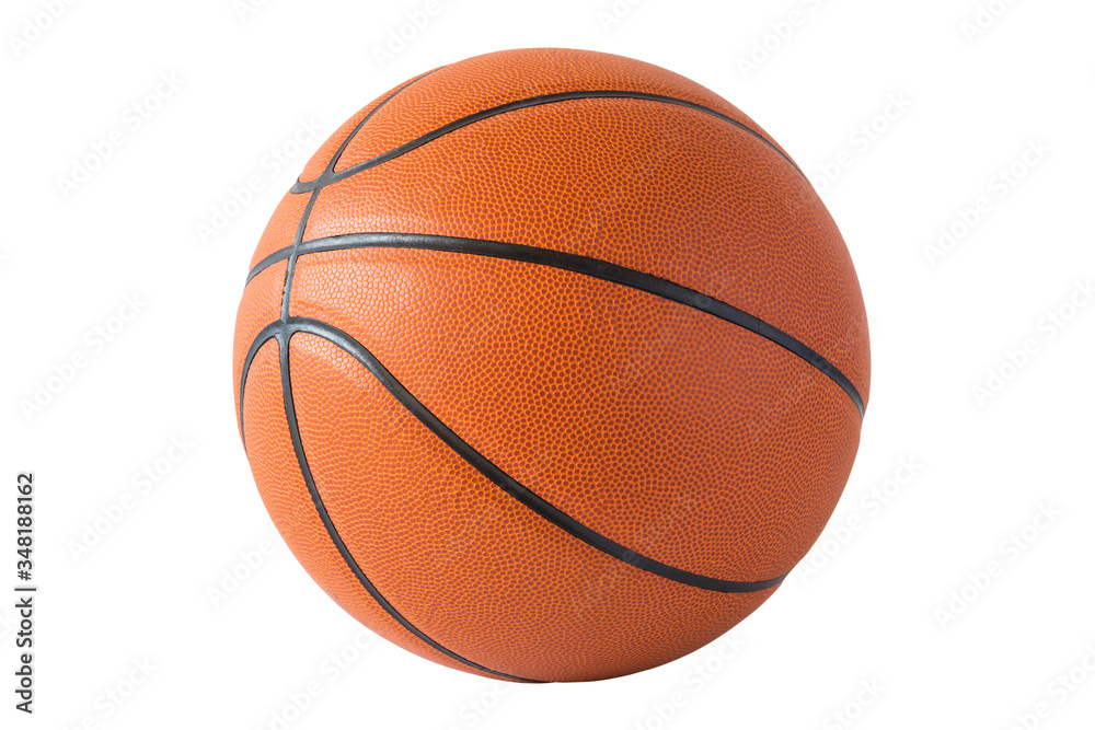 Basketball isolated on a white background