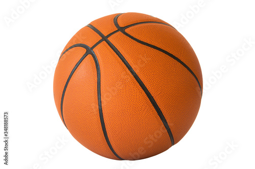 Basketball isolated on a white background © Cherdchai