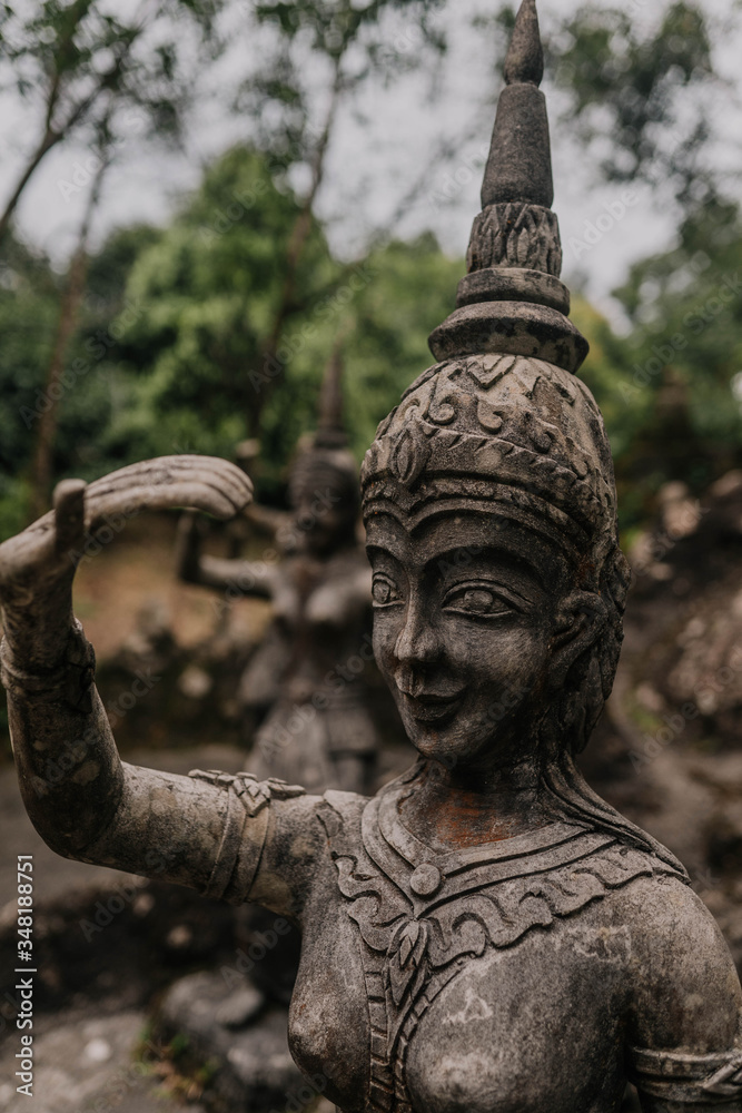 Obraz premium buddha statue in thailand