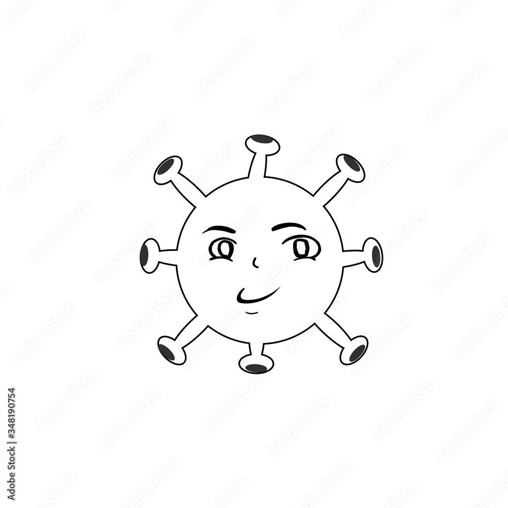 Vector design of Covid-19 coronavirus Vector design of Covid-19 coronavirus