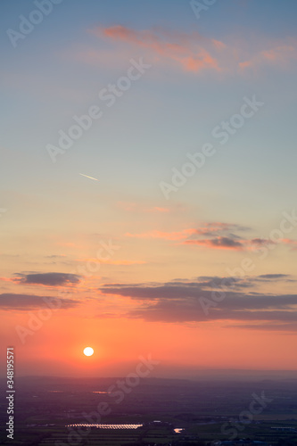 Sunset over the Severn valley © Af8images