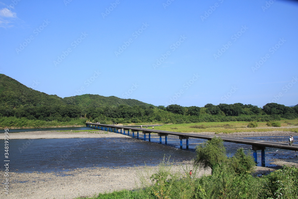 佐田沈下橋
