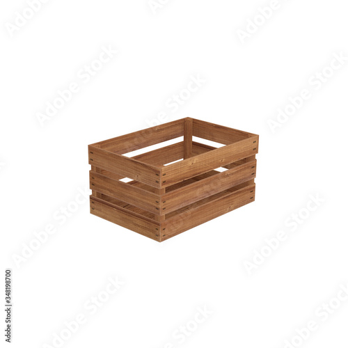 wood retro box
