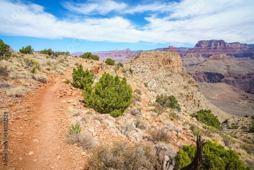 hiking the grandview trail at the south rim of grand canyon in arizona,usa © Christian B.