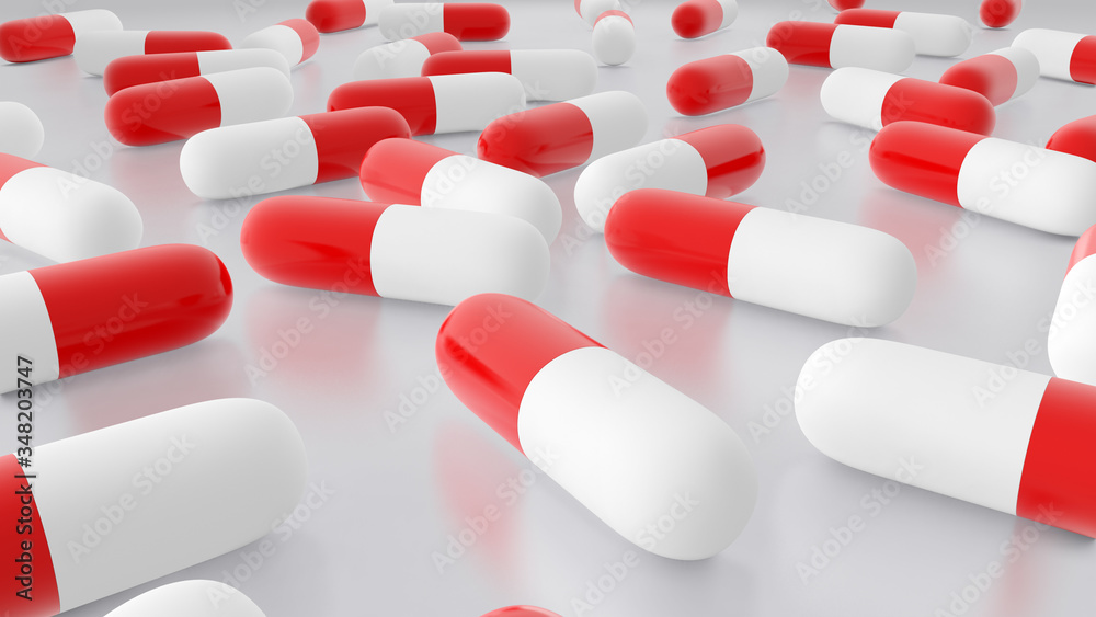 COVID 19 Coronavirus Cure drug concept in one tablet. Concept for antiviral drug for new corona virus. Medication pharmaceutical for Corona treatment. Close up concept for Covid Cure, epidemic, world COVID 19 Coronavirus Cure drug concept in one tablet. Concept for antiviral drug for new corona virus. Medication pharmaceutical for Corona treatment. Close up concept for Covid Cure, epidemic, world