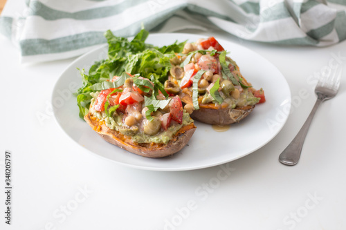 Chickpeas and Avocado Toast