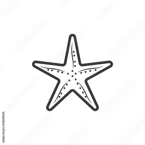 starfish vector illustration design