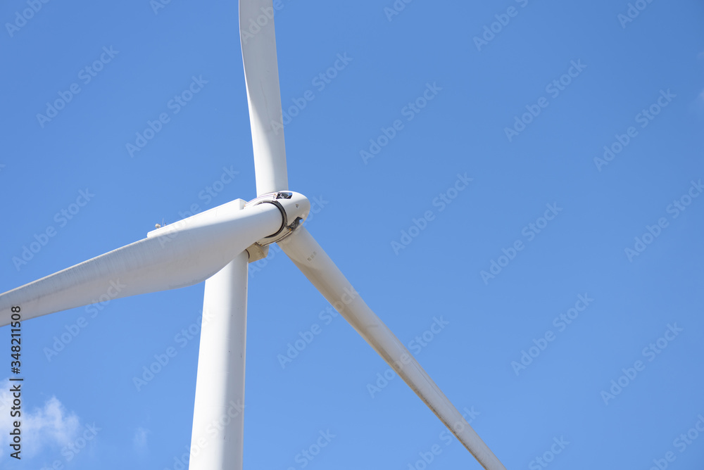 A wind turbine A wind turbine